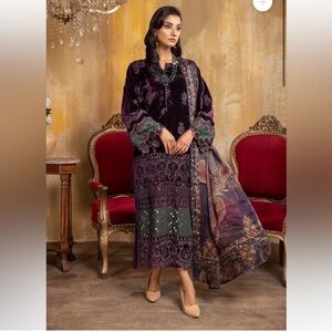 Pakistani brand new winter dresses size medium to large